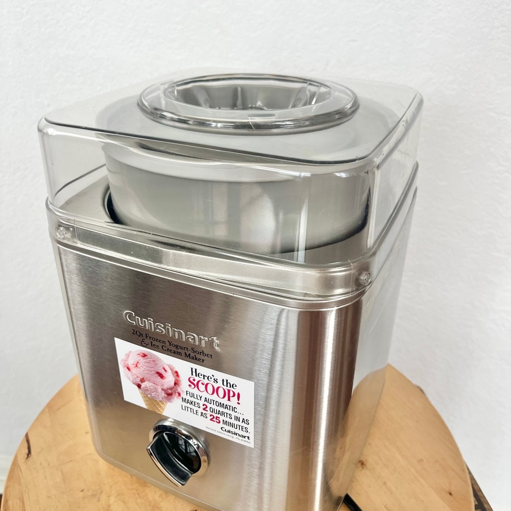 Cuisinart ICE-30BC Pure Indulgence 2-Qt Frozen Yogurt, Sorbet & Ice Cream Maker
